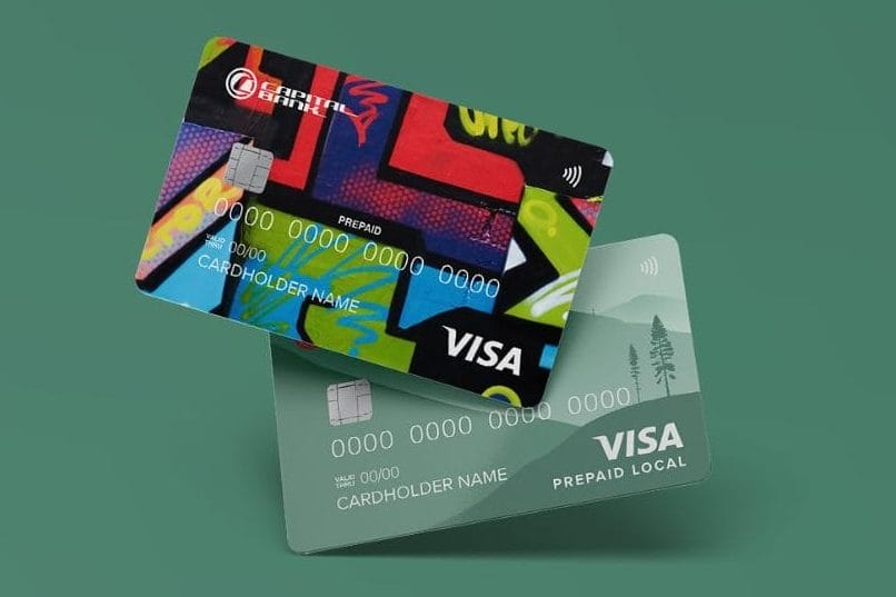 Carte prépayée (ou prepaid) VISA de la Capital Carte. La carte locale et la carte internationale.